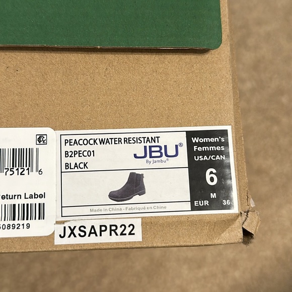 NWT!! JBU Water Resistant Ankle Boots!! - Picture 7 of 9